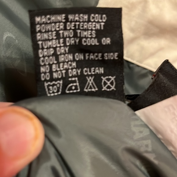 Marker Ski jacket, Men’s size S Light tan and red accents - Picture 6 of 6